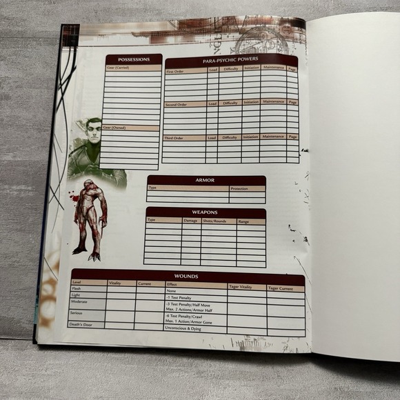 CthulhuTech Vade Mecum, Catalyst Game‎ Labs RPG Hardcover Sourcebook Book - Picture 10 of 12